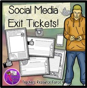 Check understanding with social media exit tickets