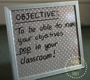 How to make lesson objectives stand out