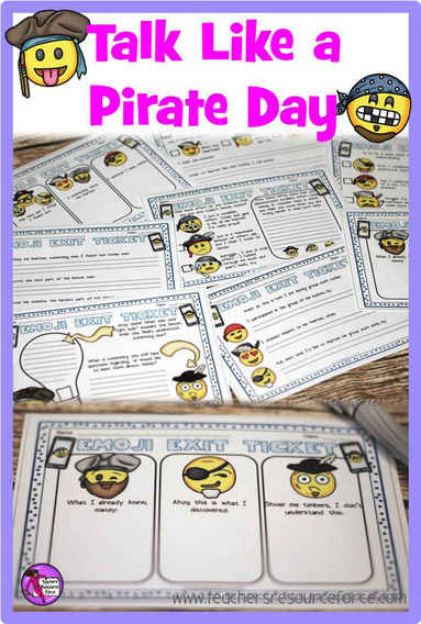 International Talk Like a Pirate Day in the Classroom