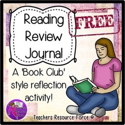 Encourage your students to read with this reading review journal