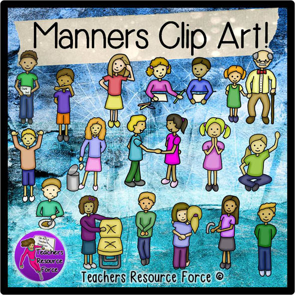 clip art for good manners - photo #3
