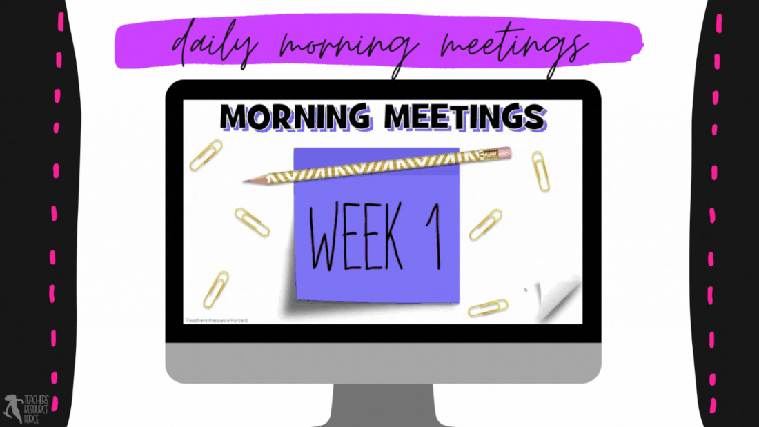 Morning Meeting Is Planned Out Every Day For You... What?! DailyMorningMeetings.com