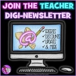Get exclusive teacher freebies sent to your email! @resourceforce
