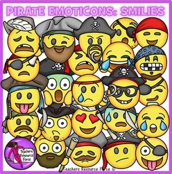 Pirate emoji clip art | Teachers Resource Force