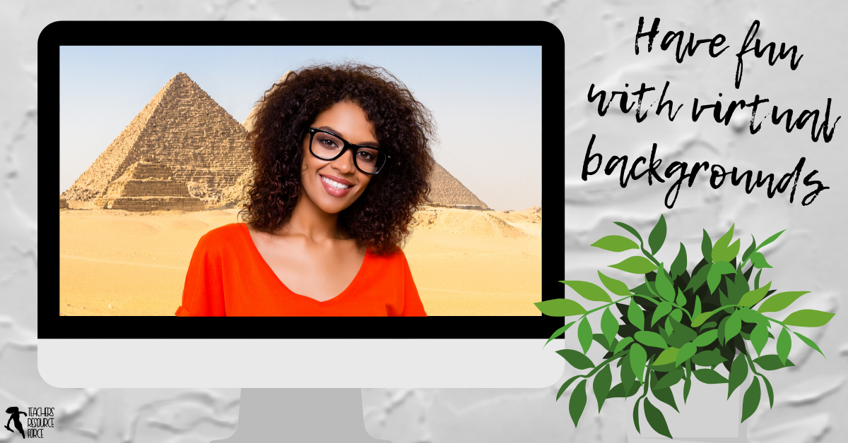 Use technology to create virtual backgrounds for your online classes | TRF.one