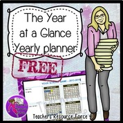 Year long teacher planning