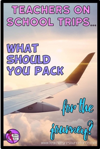 Teachers on school trips: what should you pack for the journey?