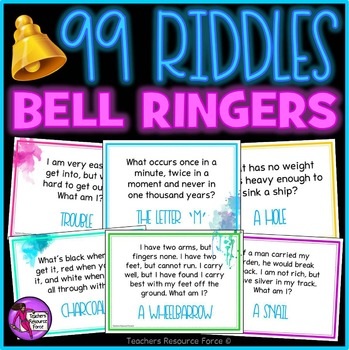 Riddle Bell Ringers | Teachers Resource Force