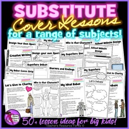 Substitute cover lesson plans | Teachers Resource Force