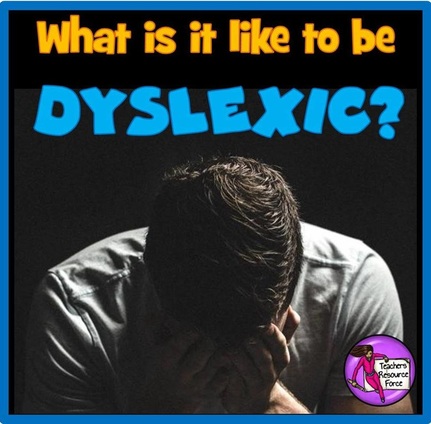 Today I came across a fantastic resource for helping people understand what it is like to be dyslexic. In fact, I was so impressed by it, it actually left me feeling quite shocked that something like this has never appeared in any professional development meetings during my 10 year career! Thank goodness for the internet... www.teachersresourceforce.com