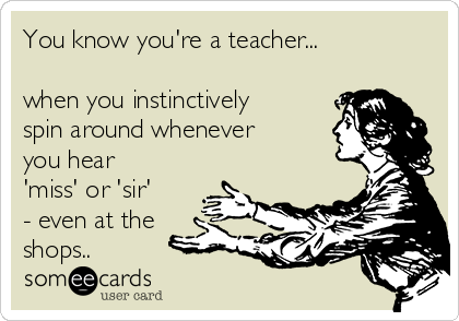 Here's an a fun end of the week (almost!) pick me up for you today! I came up with these 10 funny ways you know you're a teacher... I hope you enjoy, and let me know if you can relate to any of these! www.teachersresourceforce.weebly.com