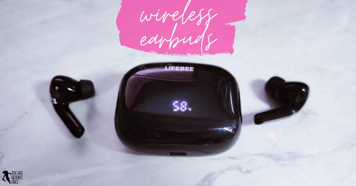 wireless earbuds. 6 Amazon products every teacher needs in their home office when teaching from home