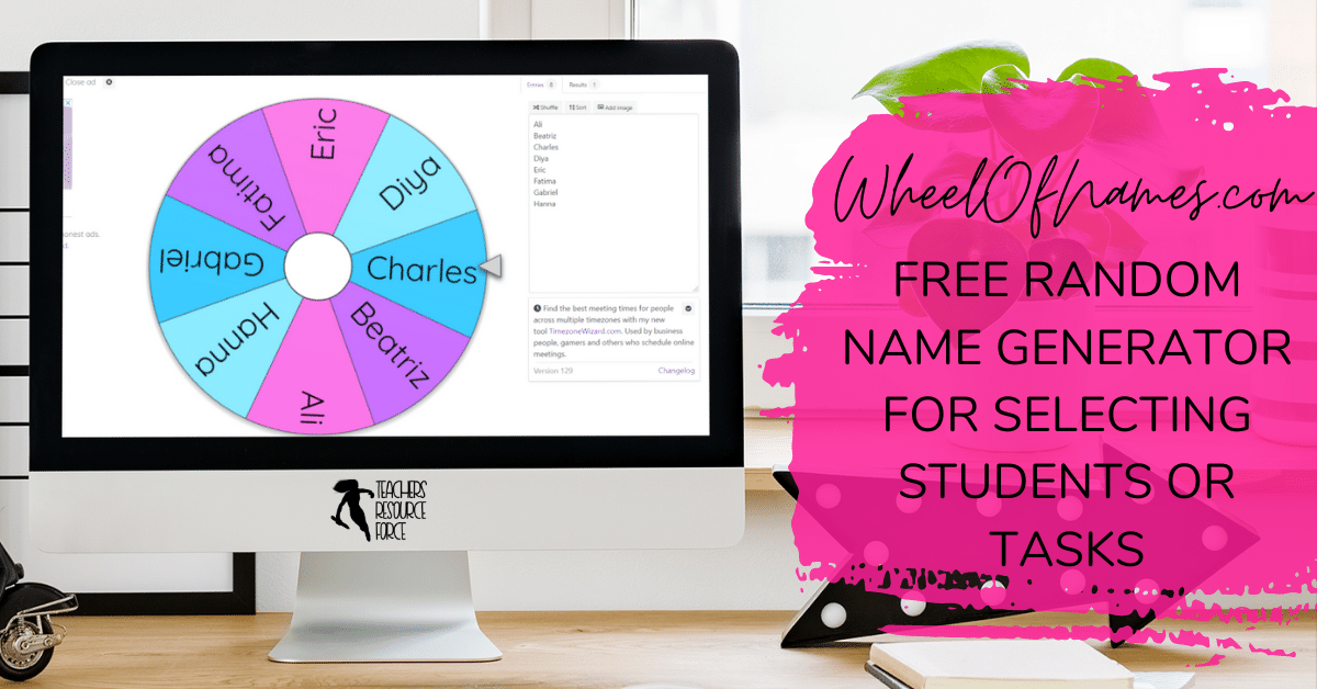 wheelofnames.com free random name generator. 7 underrated websites for blended learning that you won't believe exist