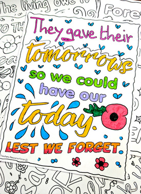 Remembrance Day Coloring Pages @resourceforce